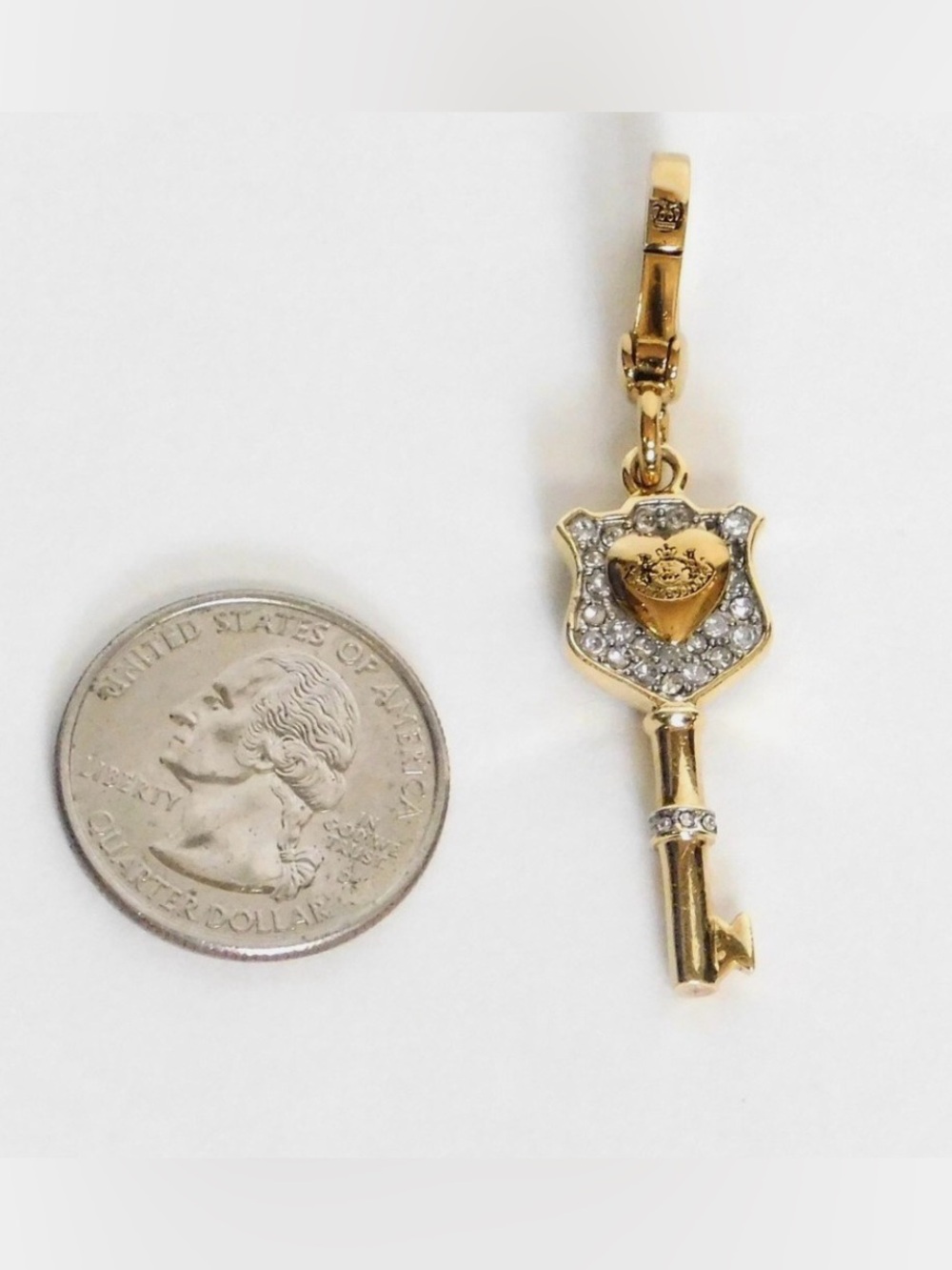 Juicy Couture 
Pave Key Charm